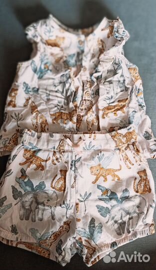 Летние вещи для девочки him, zara