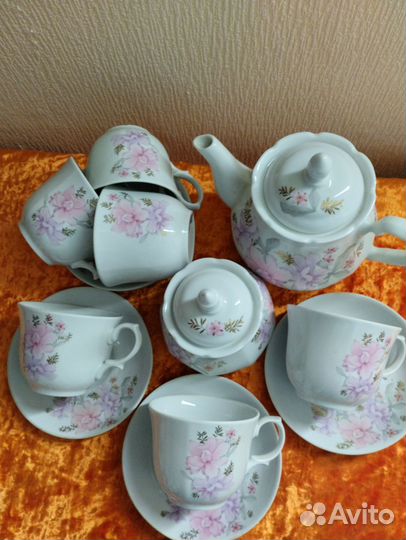 Сервиз чайный новый