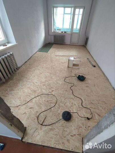 Настил Фанеры,OSB, Оргалита, Линолеума