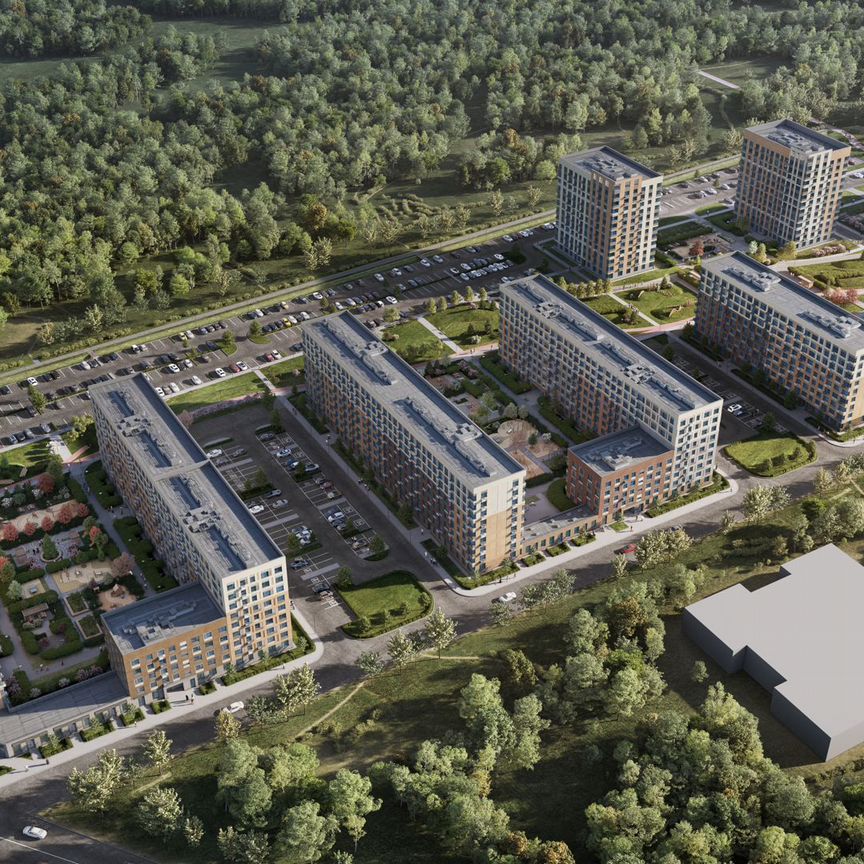 1-к. квартира, 32,9 м², 6/9 эт.