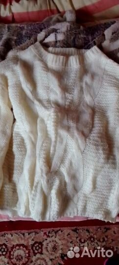 Теплые вязаные кофты