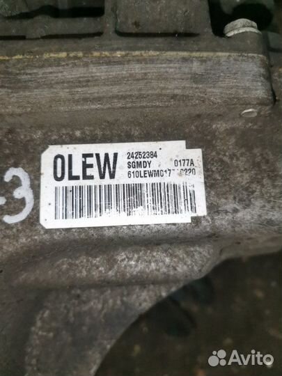 АКПП Opel Astra J хетчбэк 1.6 A16XER 2010