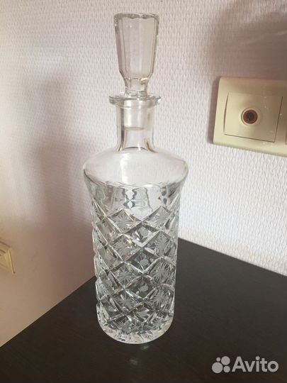 Графин хрустальный Чехословакия
