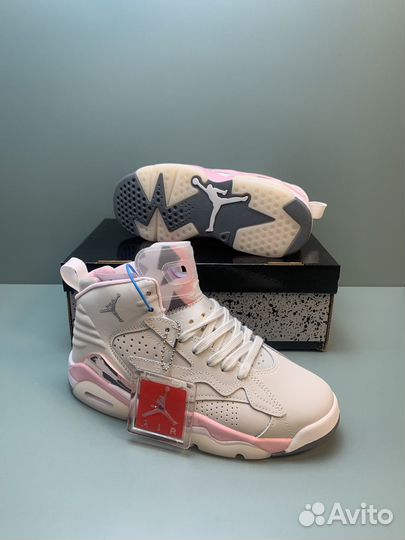 Кроссовки женские Nike Air Jordan 6 Mvp Shy Pink