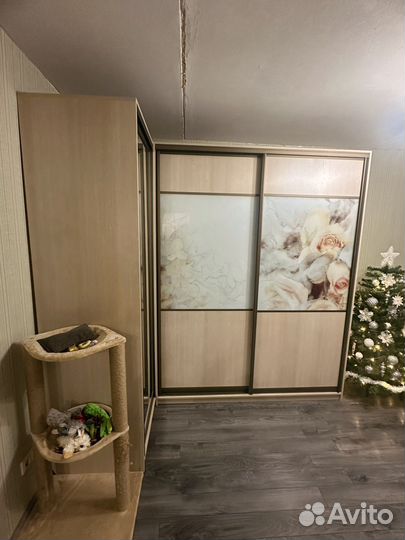 Шкаф купе угловой с зеркалом бу