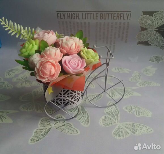 Мыло ручной работы, букеты, композиции