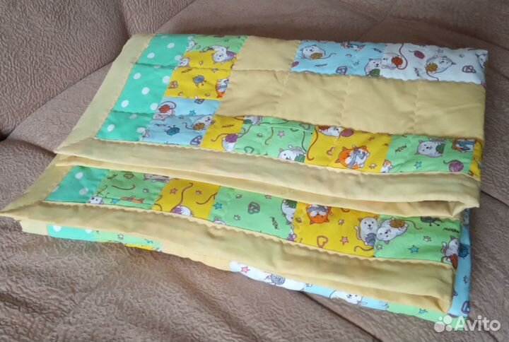 Лоскутное одеяло для ребенка до 5 лет