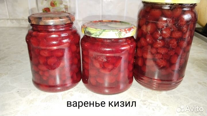 Варенье малина и кизил