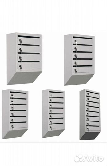 Почтовые ящики многосекционные (новые)