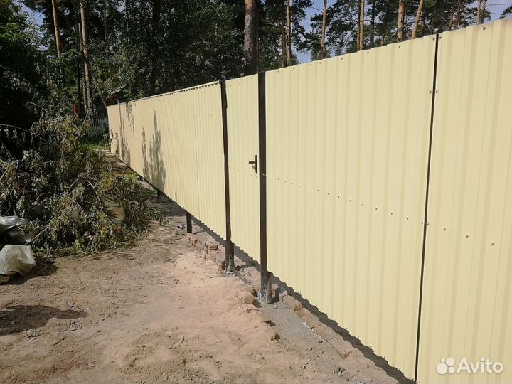 Заборы, ограждения, ворота