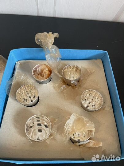 Ювелир Винный прибор 6 Мильхиор/Серебро