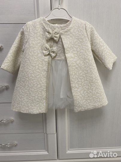 Платье для новорожденной девочки