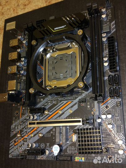 Материнская плата lga 2011 v3 DDR3 + 16Gb