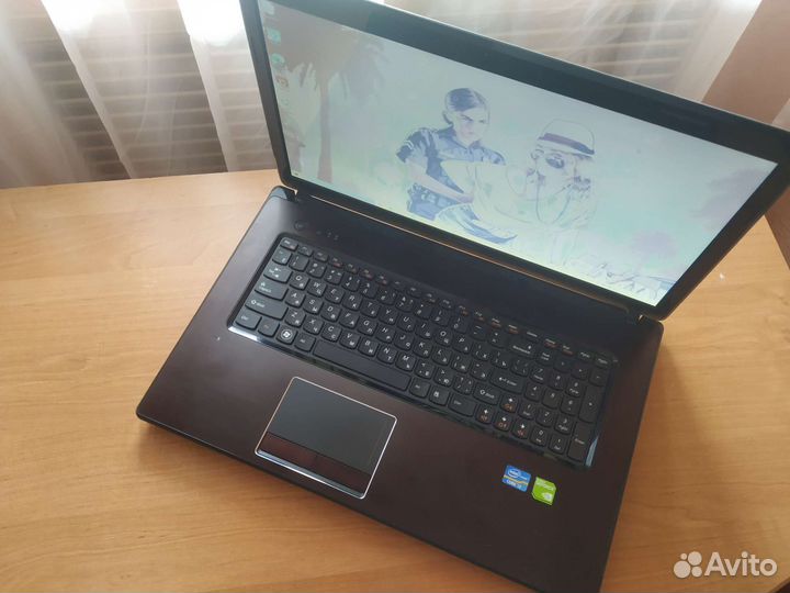Бюджетный большой игровой ноутбук Lenovo