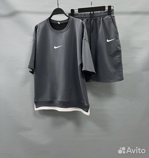 Nike летний костюм мужской футболка и шорты