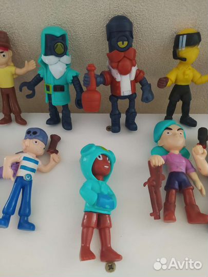 Игрушки/фигурки Brawl Stars, 19 штук