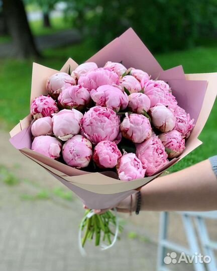 Пионы букет пионов доставка розовые