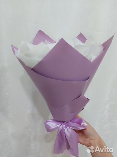 Букеты из шоколадных роз, пион, тюльпанов