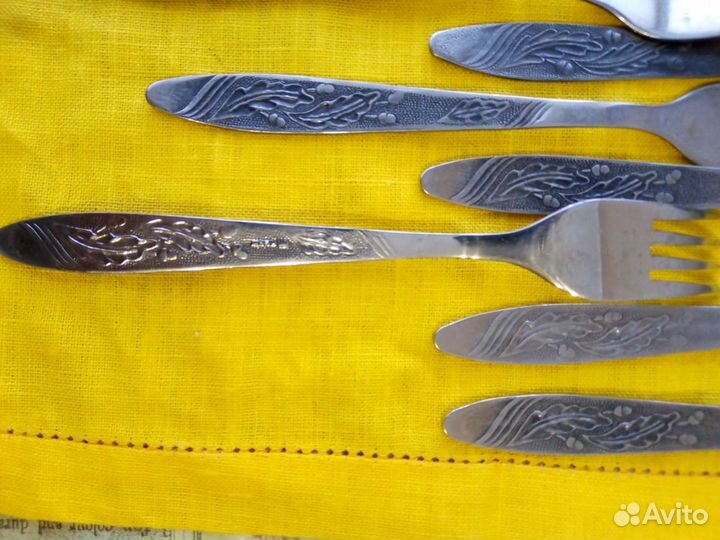 Ложки вилки нержавейка новые