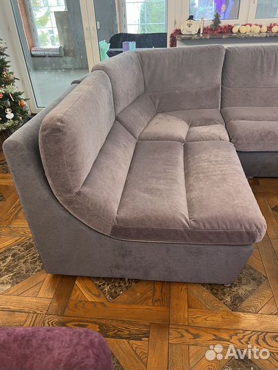 Модульный угловой диван