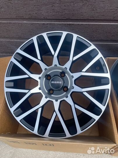 Диски momo черные С полировкой для Rio Solaris