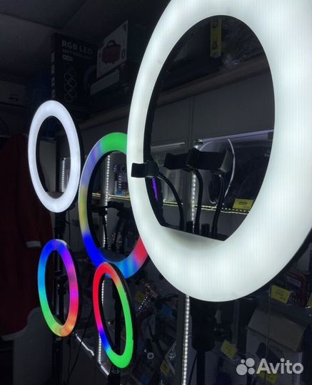 Новые кольцевые лампы 26, 33, 36, 45, 55 см