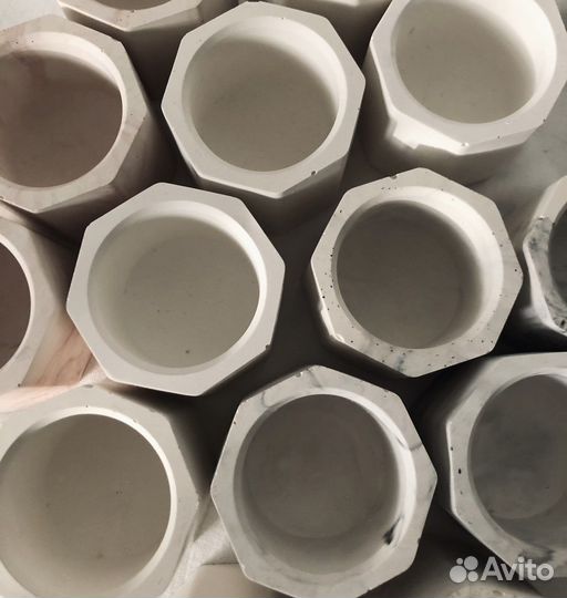 Подсвечники из гипса