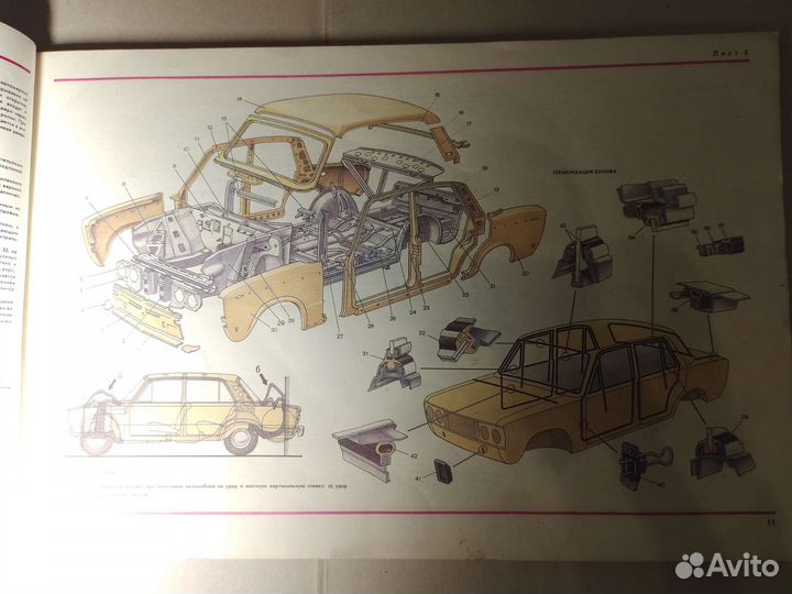 Автомобили ваз. Многокрасочный альбом