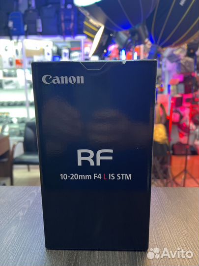 Canon RF 10 20mm f 4 l is stm