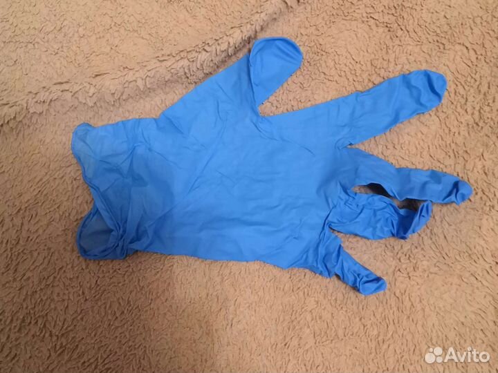 Перчатки медицинские нитриловые