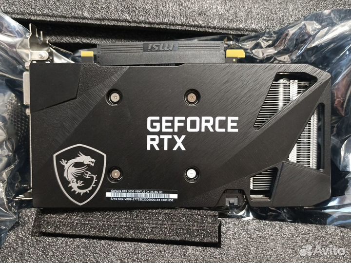 Видеокарта MSI GeForce RTX 3050 8Gb