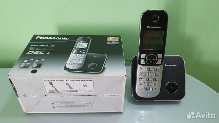 Радиотелефон panasonic KX-TG6811RU