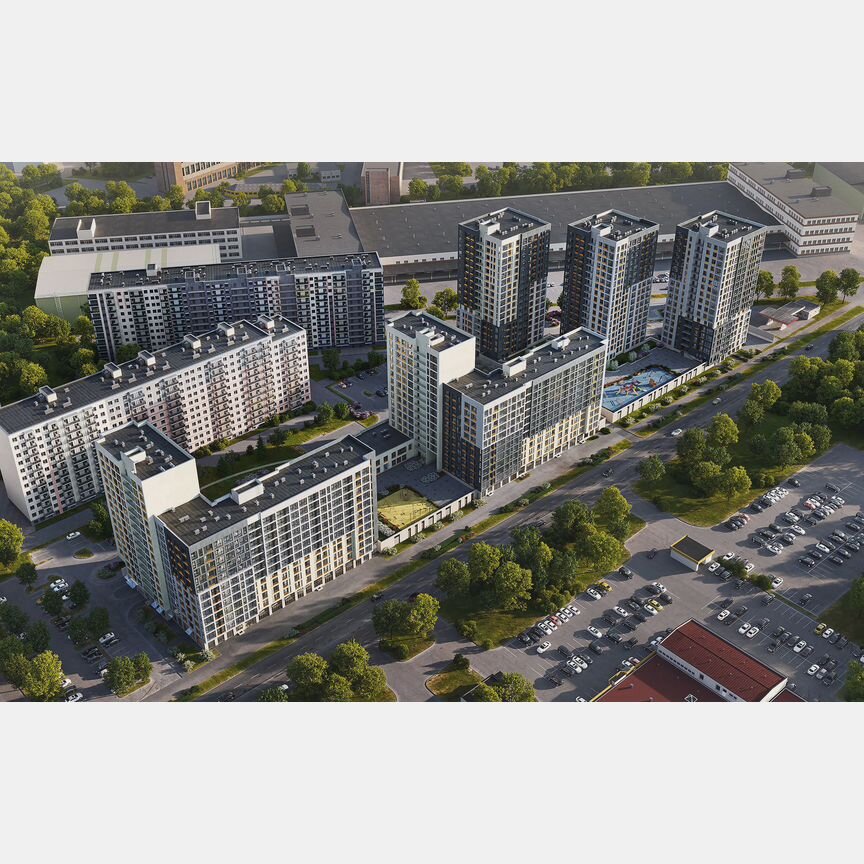 2-к. квартира, 75,3 м², 2/18 эт.