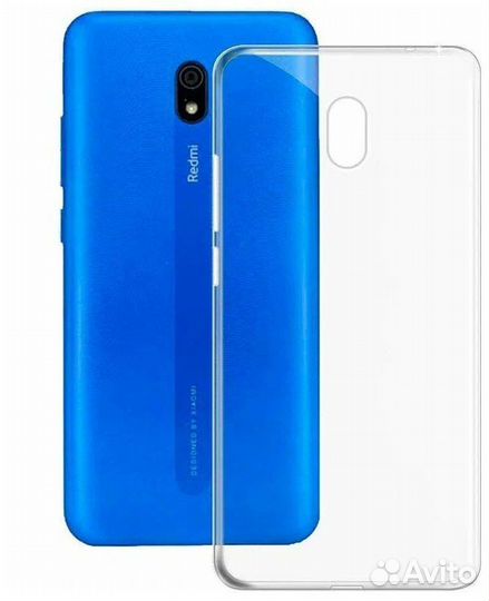 Чехол ультратонкий для Xiaomi Redmi 8A силиконовый