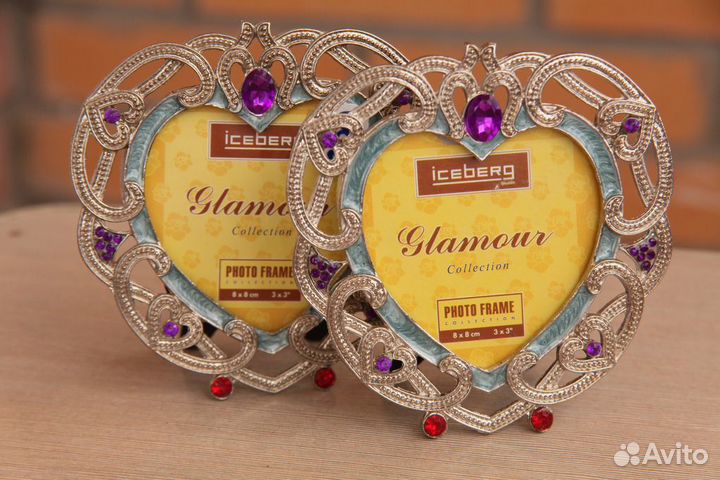 Фоторамки iceberg металл + стекло