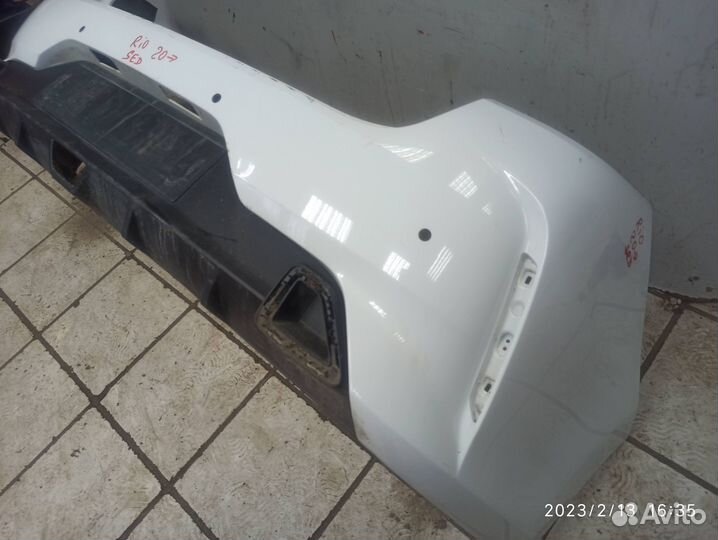 Бампер задний верхняя часть KIA RIO 2020- седан