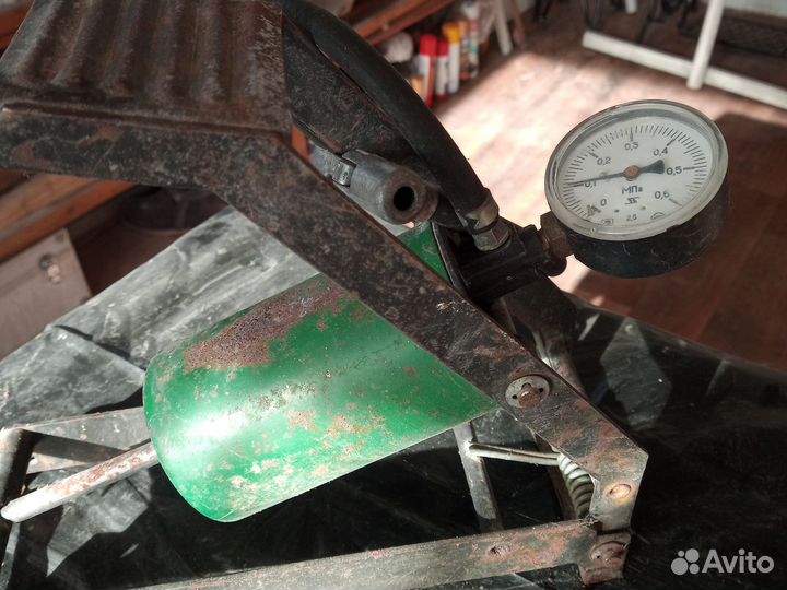 Насос автомобильный ножной