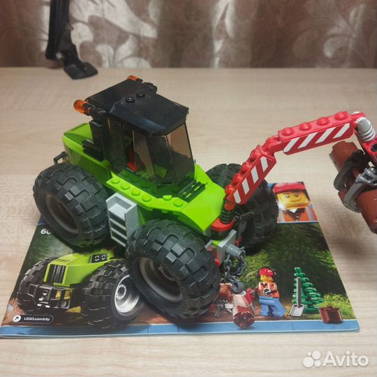 Lego City трактор