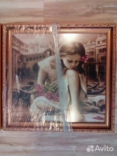 Картина Вышитая ручная работа