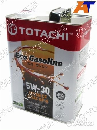 Моторное масло Totachi Eco Gasoline 5w-30 4 л