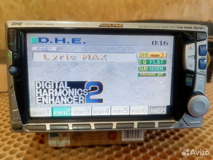 Магнитола alpine FVA-W306
