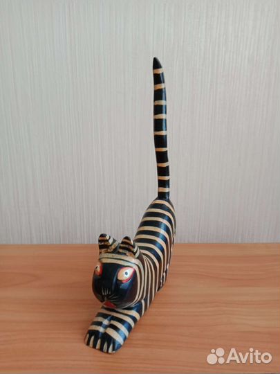 Статуэтка новая египетская кошка дерево