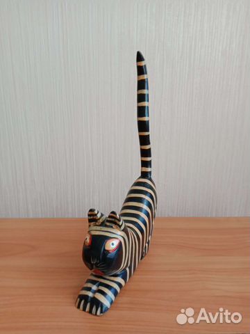 Статуэтка новая египетская кошка дерево