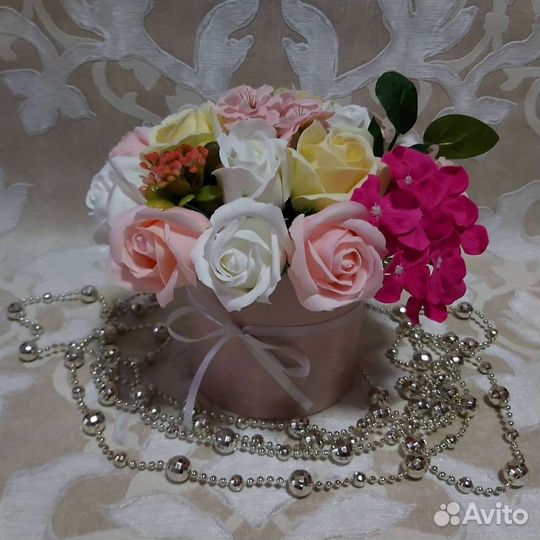 Цветы из мыла