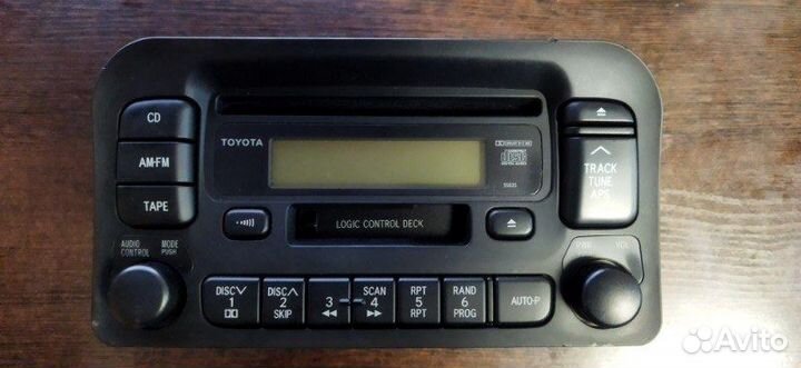 Магнитола Toyota Land Cruiser UZJ100 2uzfe 1999