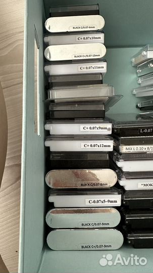 Ресницы изгиб С, С +, толщина 0.07