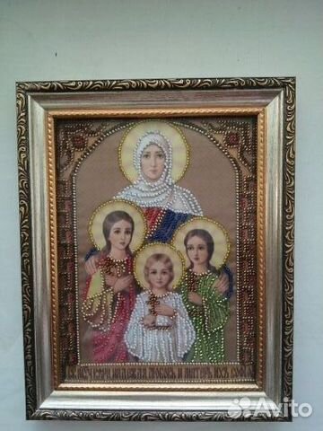 Икона бисером