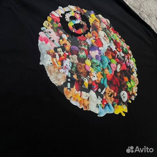 Хлопковая футболка stussy