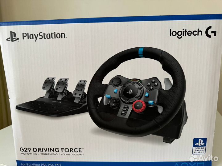 Руль logitech g29 новый