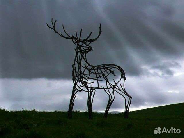Скульптура из металла (металлоконструкции)